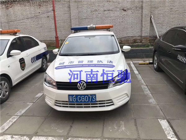 城管执法车警灯安装案例